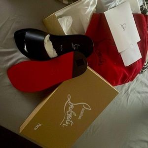 BRAND NEW! NEVER WORN! Christian Louboutin Slides.
